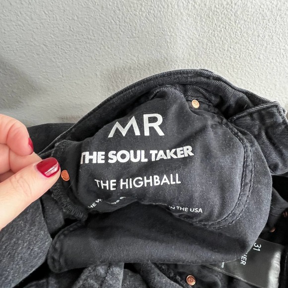 Mother The Soul Taker Men's Jeans in The Highball Dark Wash Size 31 - Picture 8 of 13